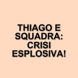 Crisi nello spogliatoio: il distacco tra Thiago e la squadra si fa sempre più evidente