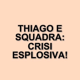 Crisi nello spogliatoio: il distacco tra Thiago e la squadra si fa sempre più evidente