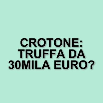 Crotone: truffa da 30mila euro, tre individui denunciati per ricettazione