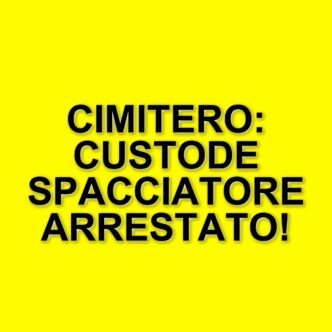 Custode arrestato per spaccio di cocaina nel cimitero di Desenzano del Garda