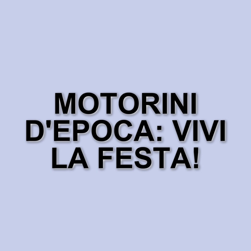 50Cc Fever Fest: Un Viaggio Nei Ricordi Dei Motorini A Due Tempi In Alto Adriatico