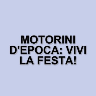 50Cc Fever Fest: Un Viaggio Nei Ricordi Dei Motorini A Due Tempi In Alto Adriatico
