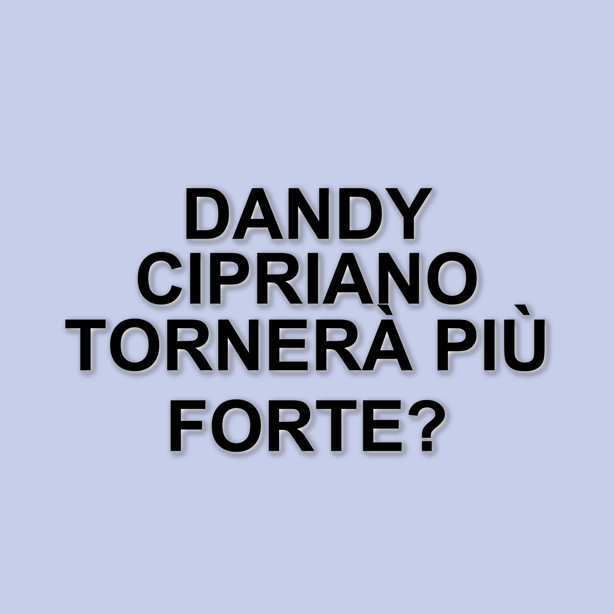 Dandy Cipriano lascia Amici: il ballerino si prepara a una nuova sfida dopo l'infortunio
