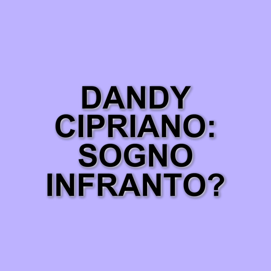 Dandy Cipriano costretto al ritiro da Amici 24: il ballerino racconta il suo infortunio