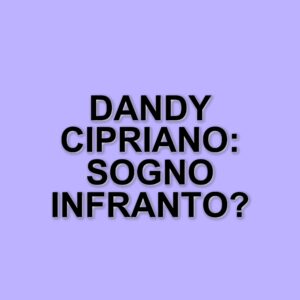 Dandy Cipriano costretto al ritiro da Amici 24: il ballerino racconta il suo infortunio