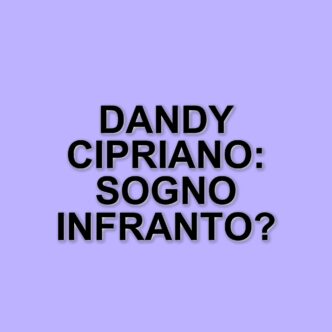 Dandy Cipriano costretto al ritiro da Amici 24: il ballerino racconta il suo infortunio