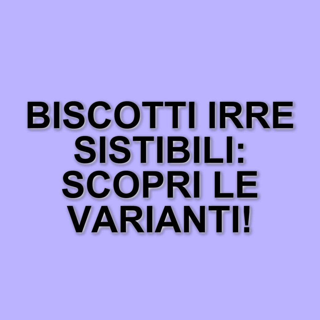 Biscotti al burro di arachidi: la ricetta irresistibile di Daniele Persegani a È sempre mezzogiorno