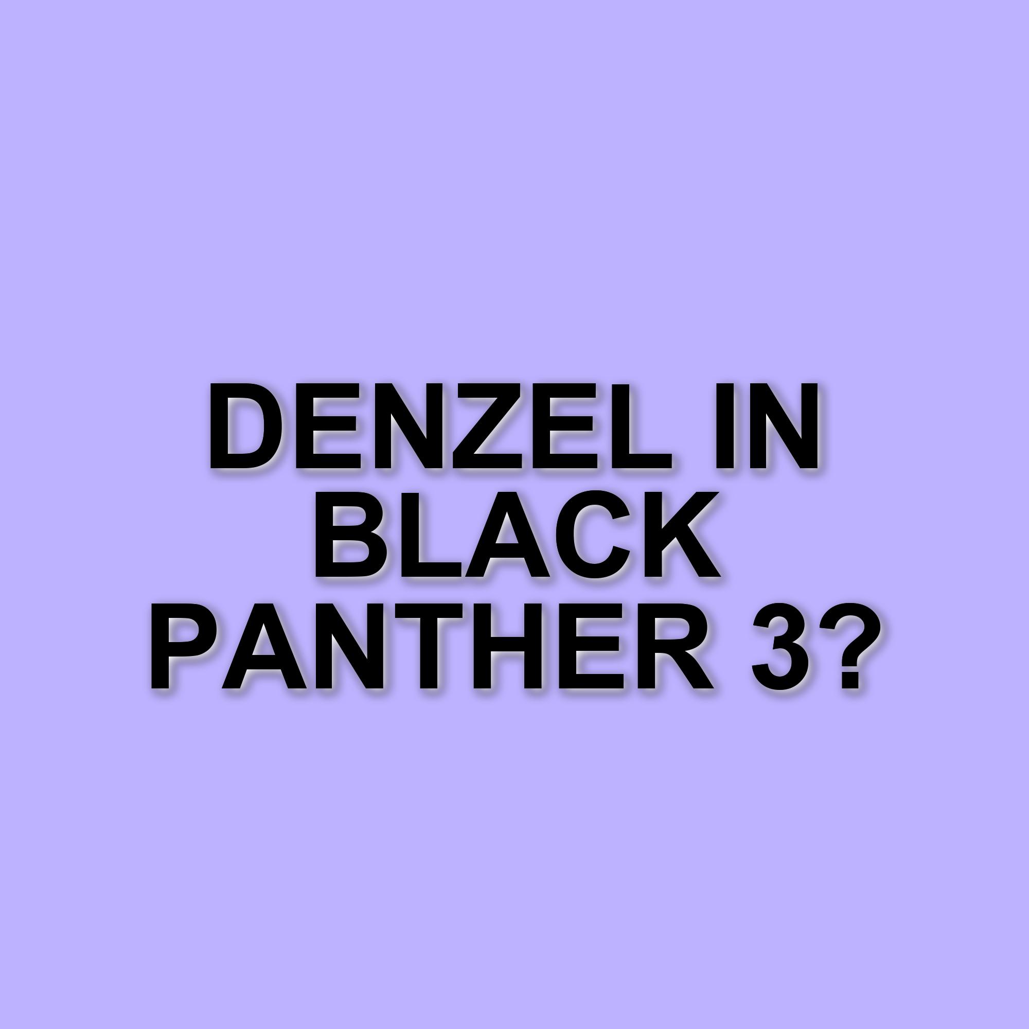 Denzel Washington nel cast di Black Panther 3: il regista Ryan Coogler conferma l'interesse