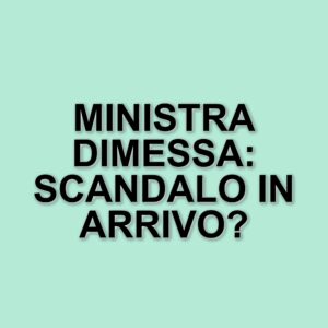 Dimissioni della ministra islandese: la controversa relazione con un minorenne riaccende il dibattito