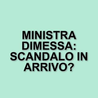 Dimissioni della ministra islandese: la controversa relazione con un minorenne riaccende il dibattito