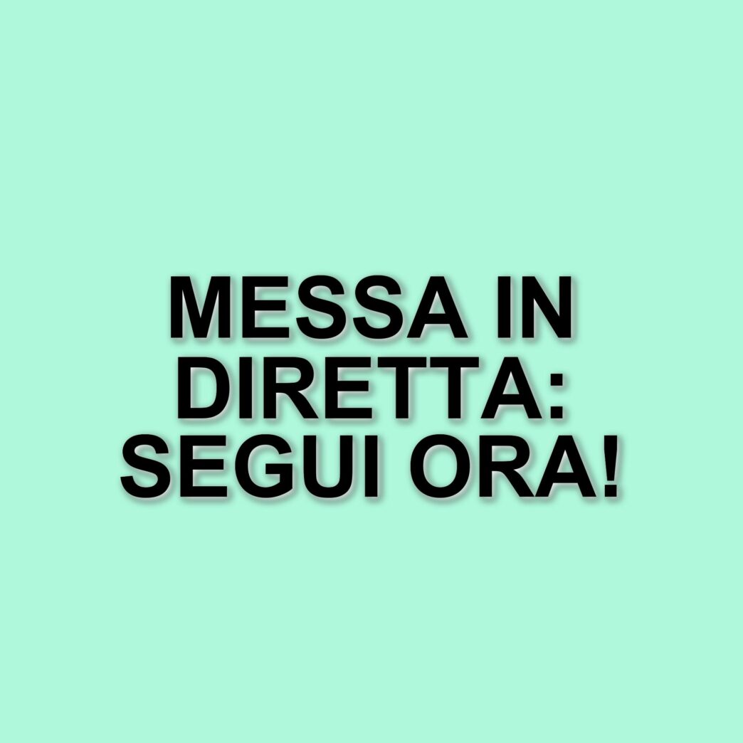 Diretta della Santa Messa dalla Diocesi di Verona su Rai 1: le letture e il Vangelo del 23 marzo 2025