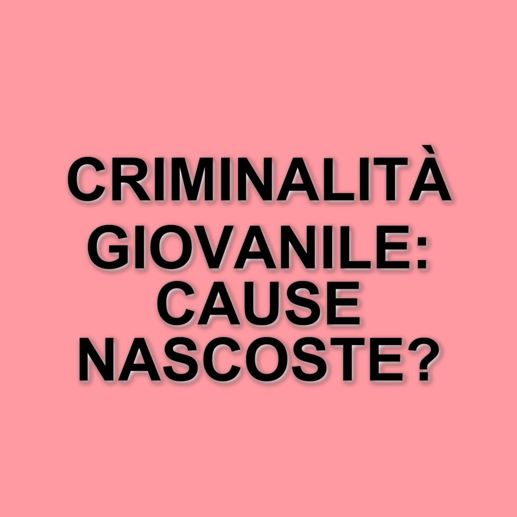 Dispersione scolastica e criminalità giovanile: un legame preoccupante da analizzare