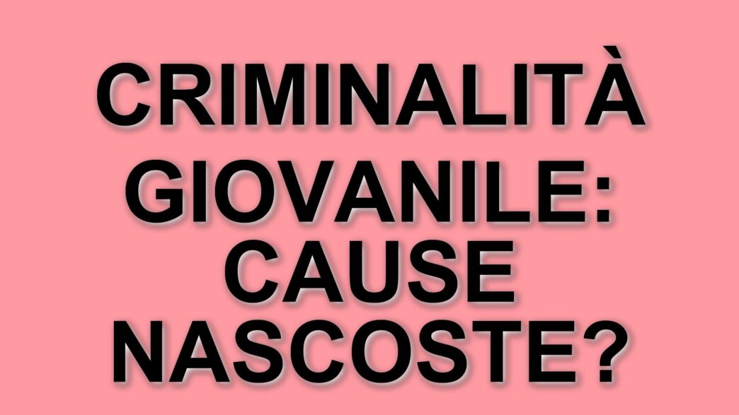 Dispersione Scolastica E Criminalità Giovanile: Un Legame Preoccupante Da Analizzare