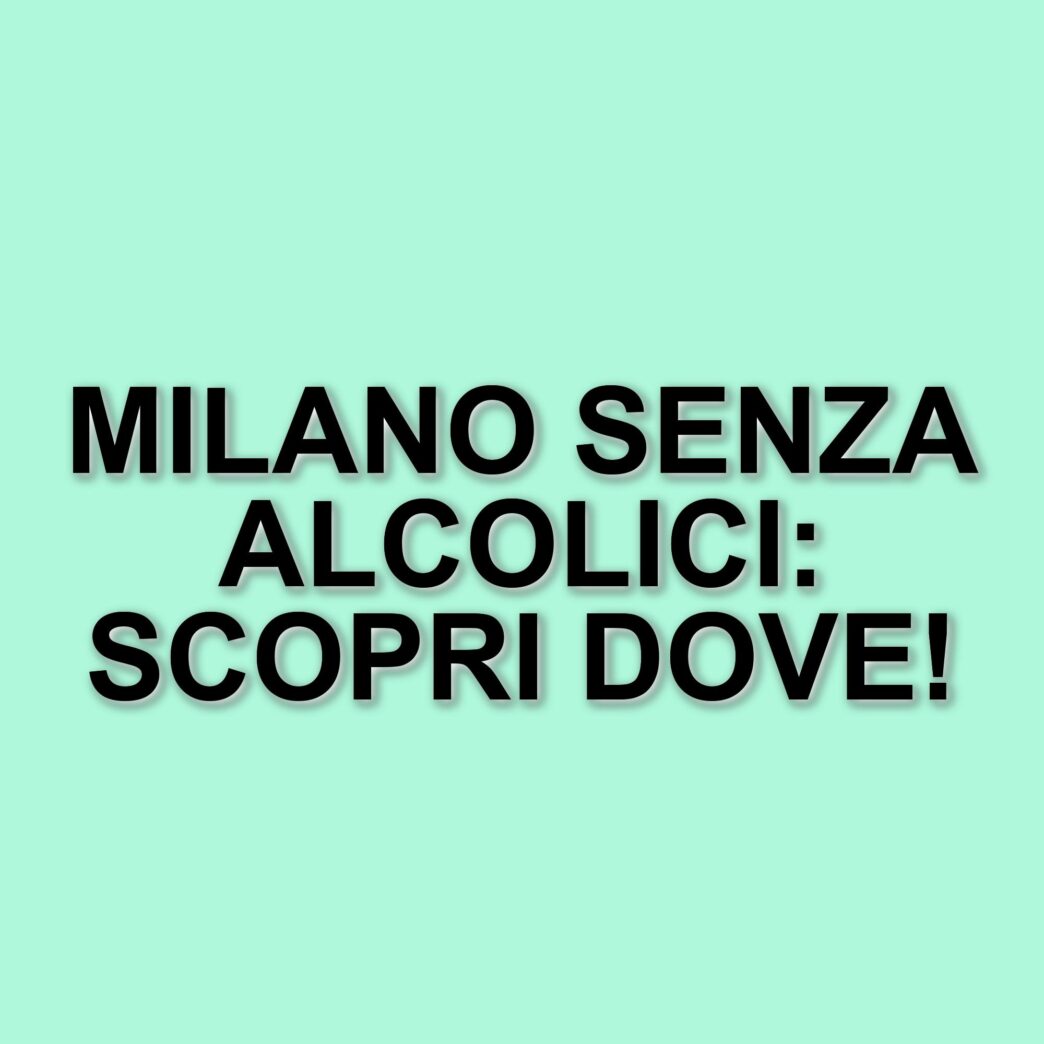 Divieto di vendita di alcolici a Milano durante Italia-Germania: ecco le zone interessate