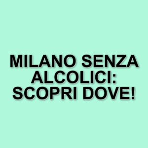 Divieto di vendita di alcolici a Milano durante Italia-Germania: ecco le zone interessate