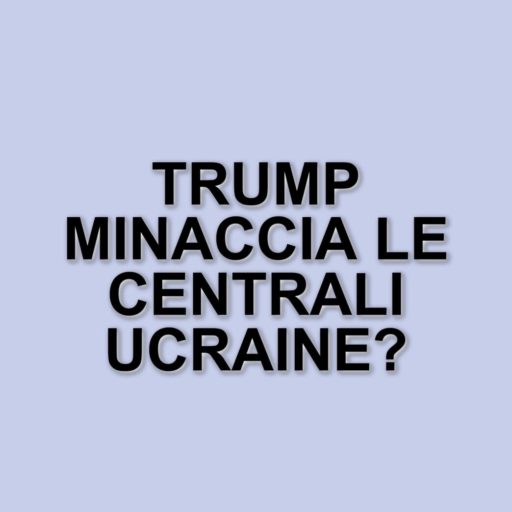 Dmytro Kuleba: Le preoccupazioni per le dichiarazioni di Trump sulle centrali elettriche ucraine