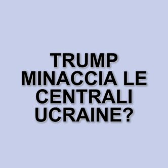 Dmytro Kuleba: Le preoccupazioni per le dichiarazioni di Trump sulle centrali elettriche ucraine