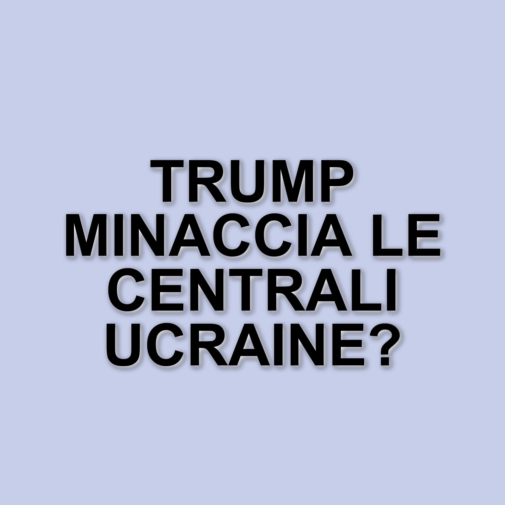 Dmytro Kuleba: Le preoccupazioni per le dichiarazioni di Trump sulle centrali elettriche ucraine