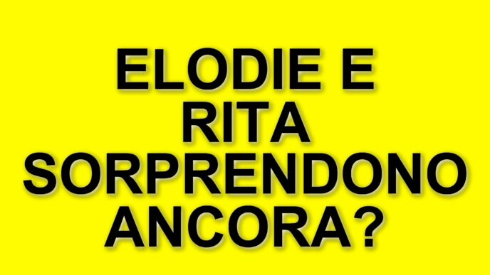 Domenica In: Elodie e Rita Pavone tra Musica e Novità Televisive