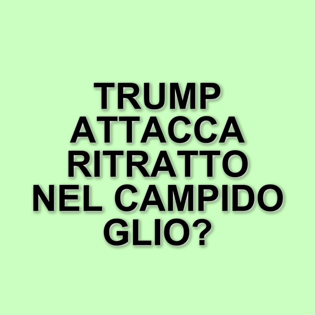 Donald Trump critica il ritratto esposto nel Campidoglio del Colorado: "È brutto e distorto"