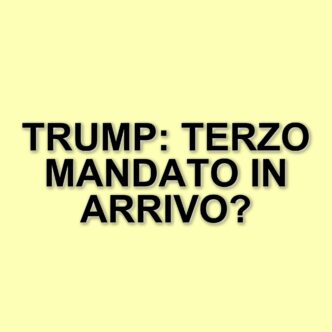 Donald Trump affronta Putin, minaccia l'Iran e considera un terzo mandato presidenziale