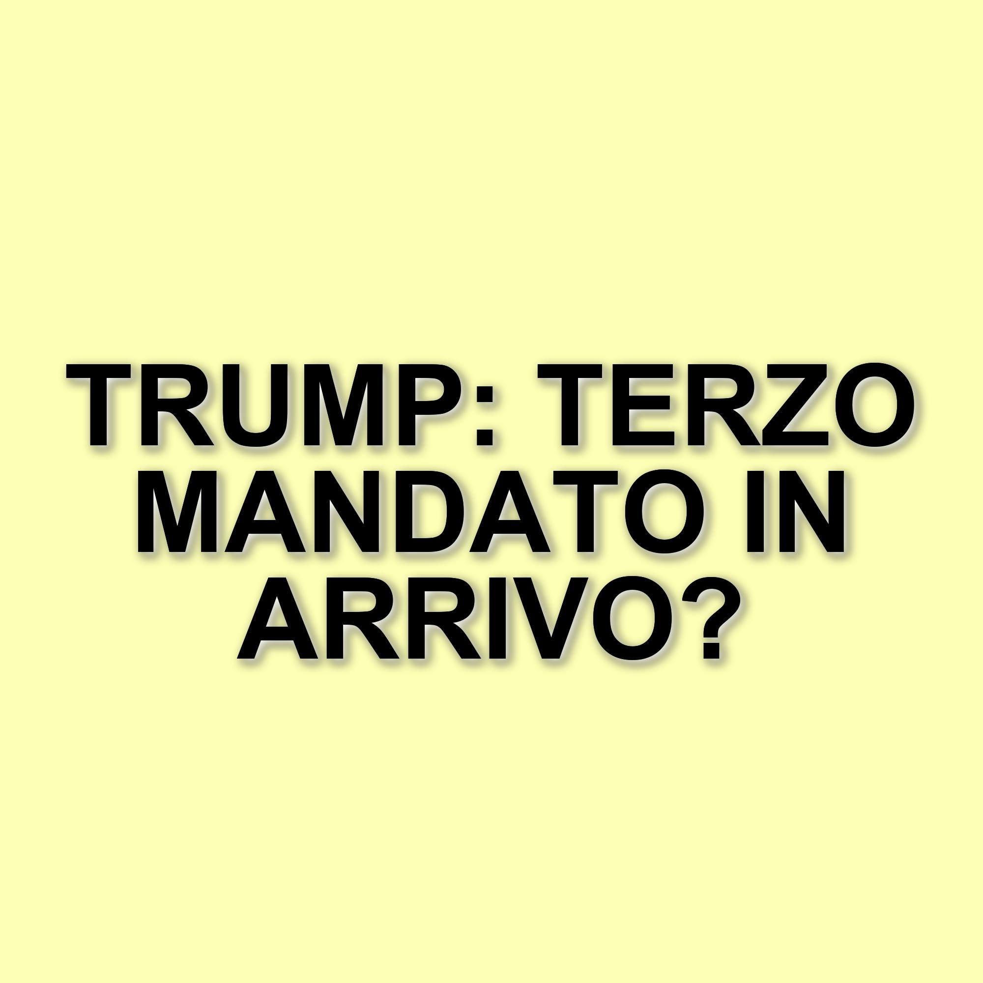 Donald Trump affronta Putin, minaccia l'Iran e considera un terzo mandato presidenziale