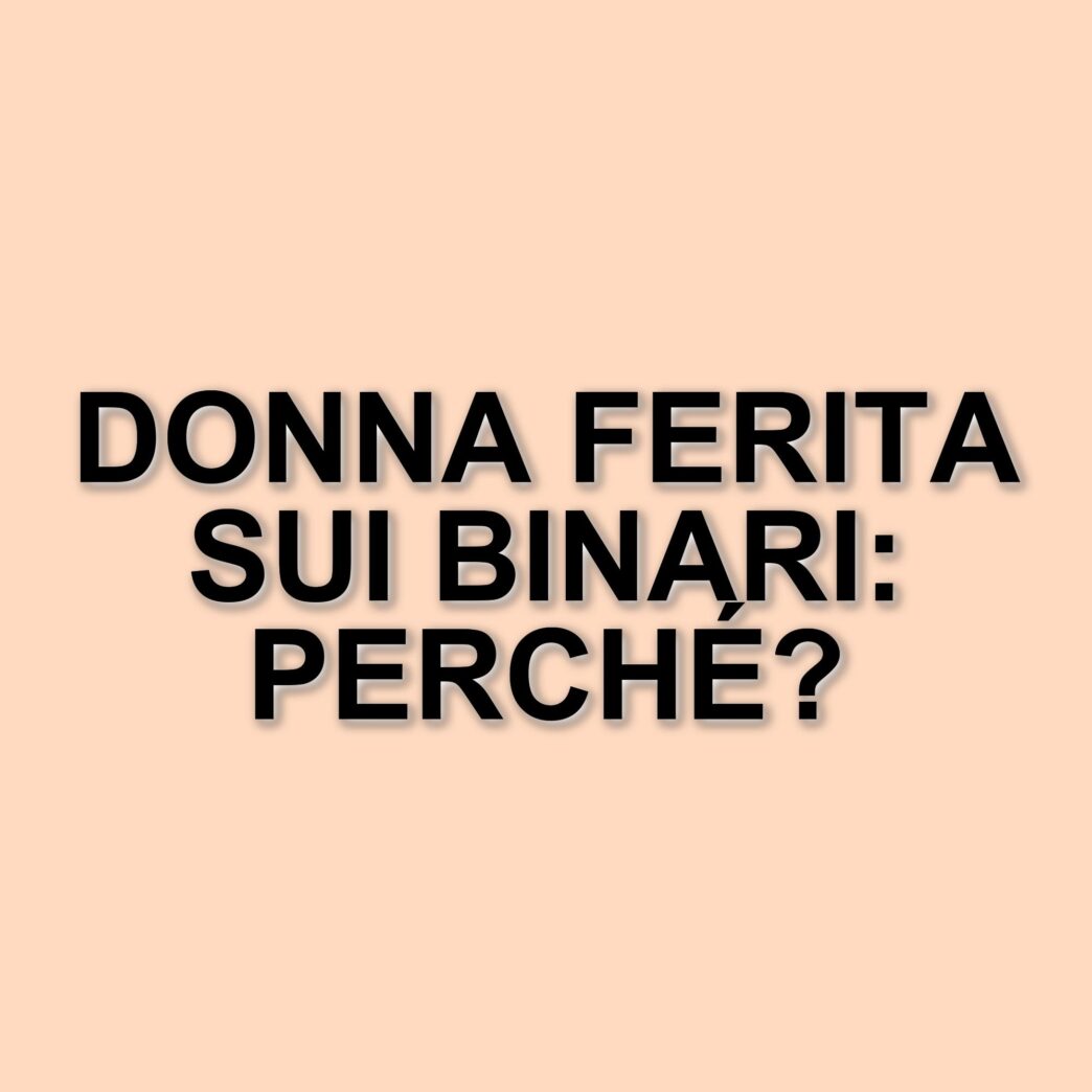 Donna trovata ferita sui binari della linea Brescia-Parma: indagini in corso