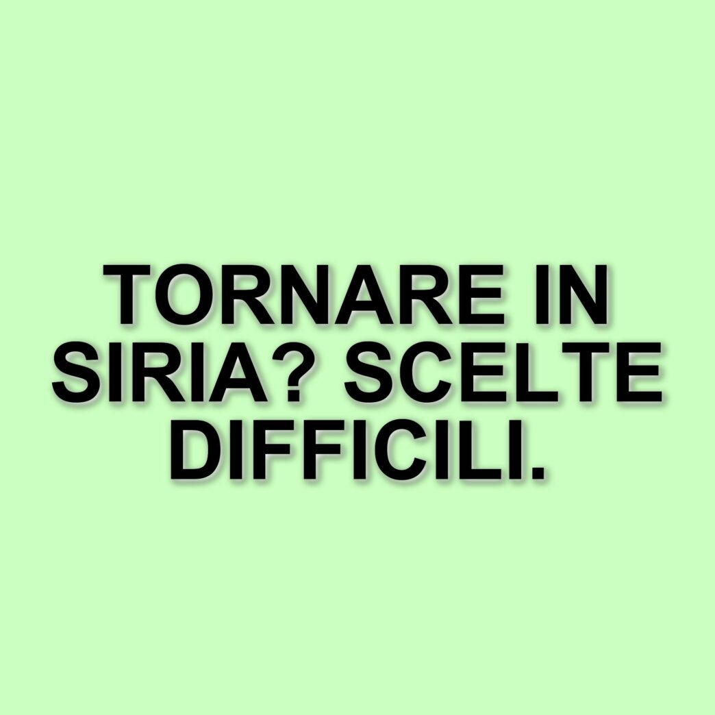 La Siria post-Assad: il difficile ritorno delle donne rifugiate e il loro ruolo nella ricostruzione