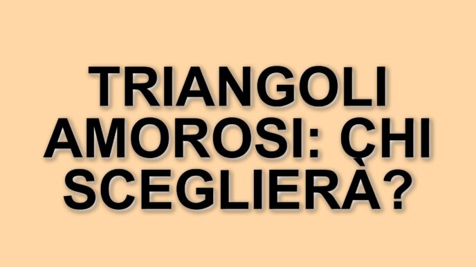 Drammatiche dinamiche amorose a Uomini e Donne: triangoli e promesse di viaggio