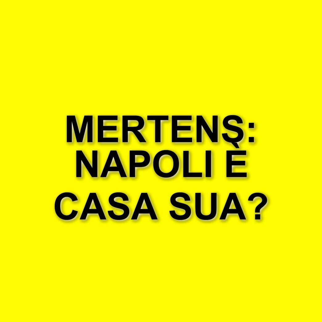 Dries Mertens riceve la cittadinanza onoraria di Napoli: un legame indissolubile