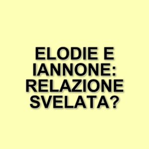 Elodie e Mara Venier parlano di Andrea Iannone a Domenica In: ecco le rivelazioni