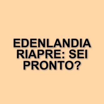 Edenlandia riapre al pubblico dopo due settimane di chiusura forzata