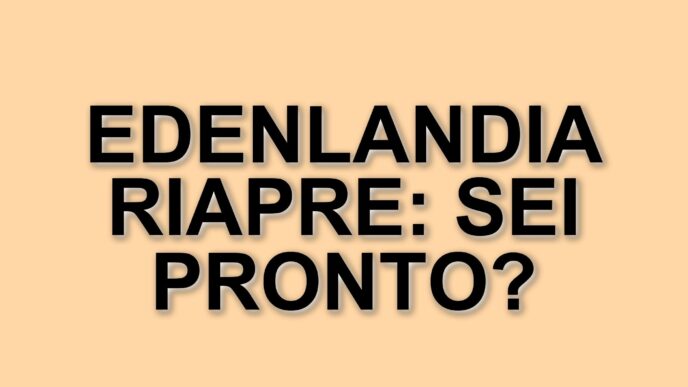 Edenlandia riapre al pubblico dopo due settimane di chiusura forzata