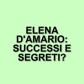 Elena D'Amario: la ballerina che incanta il pubblico come giudice di Amici di Maria De Filippi