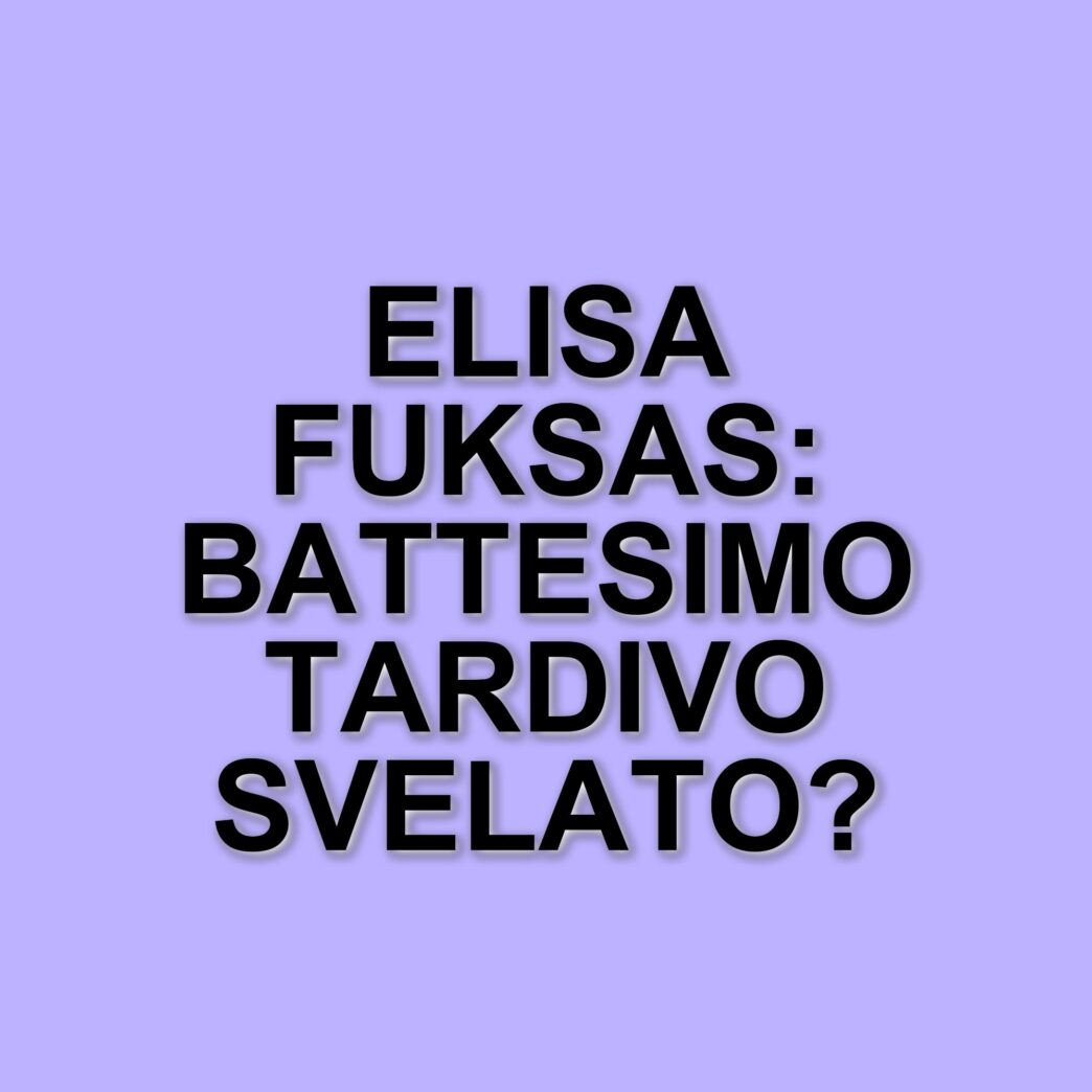 Elisa Fuksas racconta la sua infanzia e la scelta del battesimo tardivo in Uno Mattina