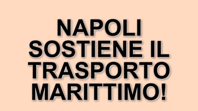 Emergenza bradisismo a Pozzuoli: Napoli pronta a supportare il trasporto marittimo
