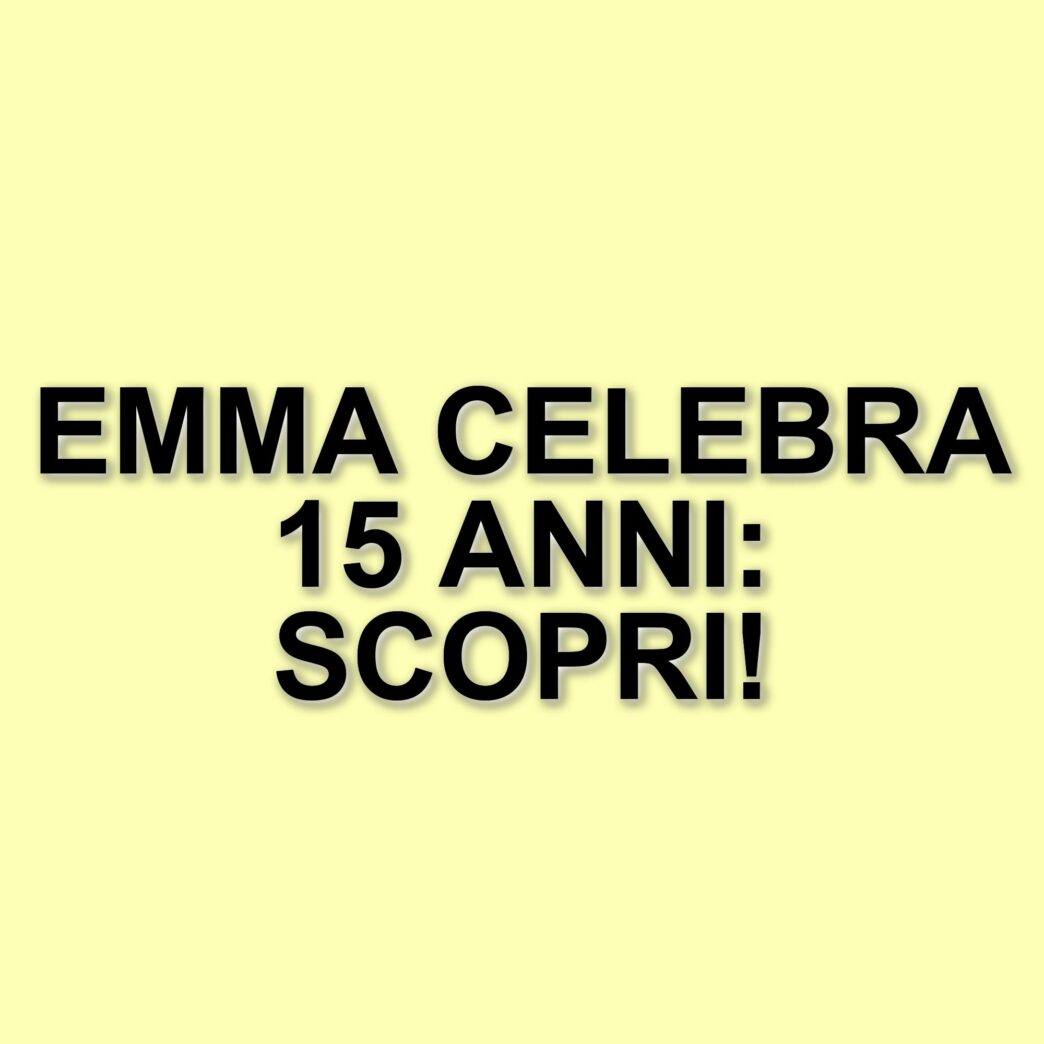 Emma Marrone celebra 15 anni di carriera con un toccante messaggio ai fan