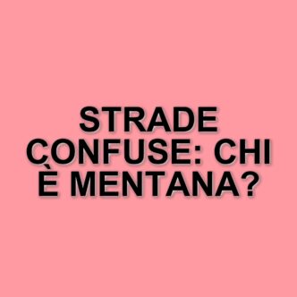 Errore nella denominazione delle strade a Cizzolo: via Mentana intitolata al giornalista