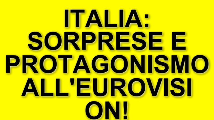 Eurovision 2025: L'italia tra protagonisti e sorprese, con influenze da diversi paesi
