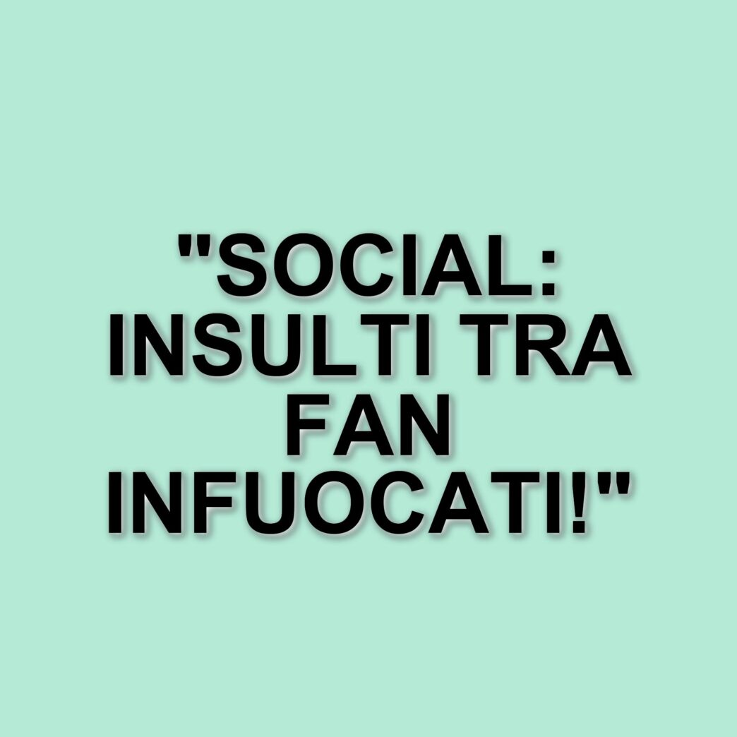 Fan di Zeudi Di Palma contro Federico Chimirri: insulti e minacce sui social