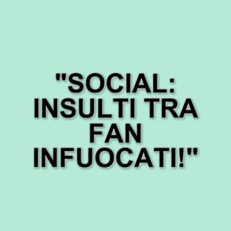 Fan di Zeudi Di Palma contro Federico Chimirri: insulti e minacce sui social