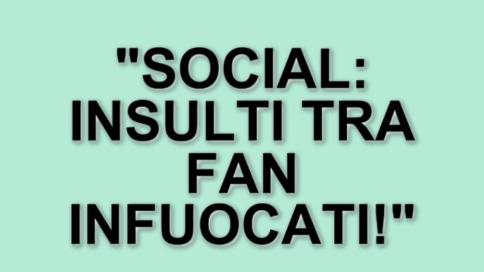 Fan di Zeudi Di Palma contro Federico Chimirri: insulti e minacce sui social