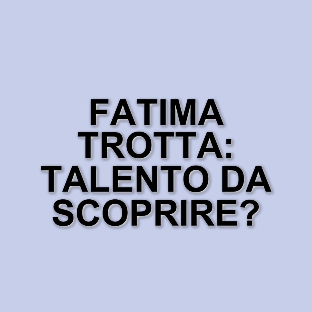 Fatima Trotta: la carriera dell'attrice e conduttrice napoletana tra teatro e televisione