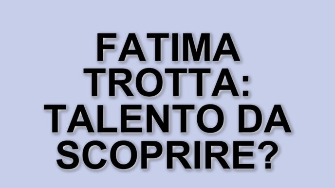 Fatima Trotta: la carriera dell'attrice e conduttrice napoletana tra teatro e televisione