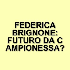 Federica Brignone: Orgoglio Nazionale e Riflessioni sulla Sua Carriera