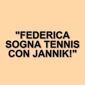 Federica Brignone sogna di giocare a tennis con Jannik Sinner: l'appello in tv
