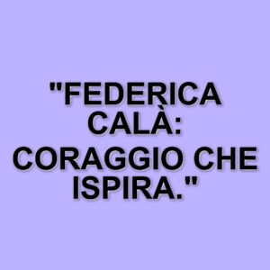 Federica Calà: il coraggio di una giovane guerriera e il suo impatto sulla lotta contro la Smard 1