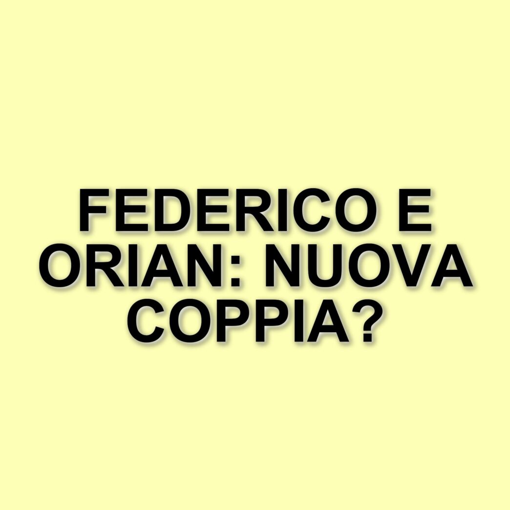 Federico Rossi: il cantante modenese tra amori e rumor sulla nuova fidanzata