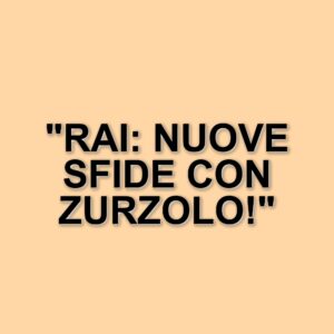 Federico Zurzolo nuovo direttore di Rainews 24: cambiamenti ai vertici Rai