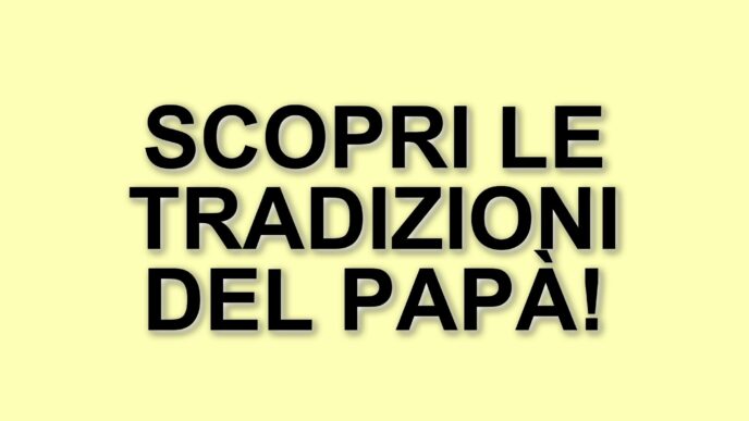 Festa del Papà 2025: significato e tradizioni legate al 19 marzo e a San Giuseppe